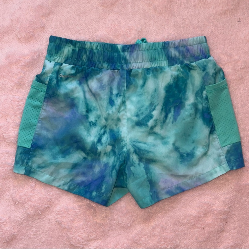 Girls Xersion Tie Dye Neon Size XS 6/6X Running Active Quick Dri Shorts Bottoms - Picture 5 of 9